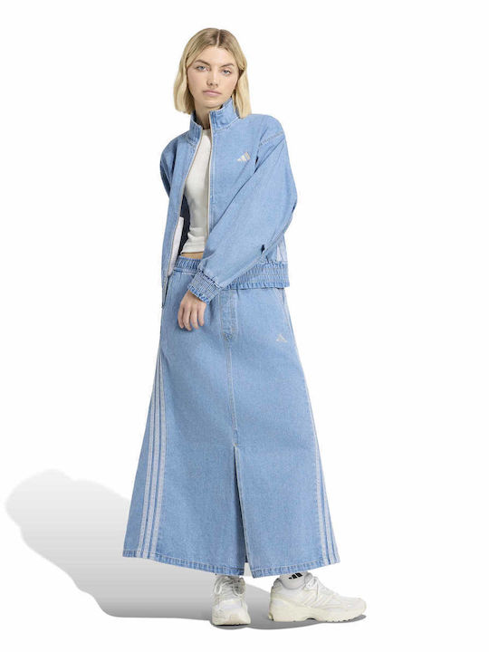 Damen Jean Jacke Blau