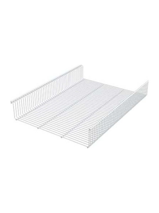 Квадратен Рафт На Гардероба От Метал White 58.2x43.6cm