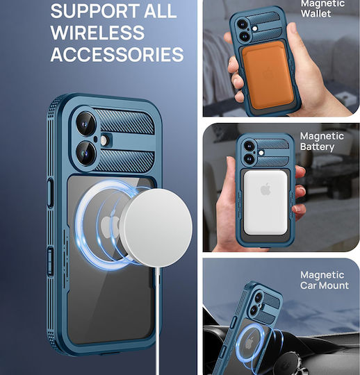 Waterproof Case Apple Iphone 16 Shellbox Carbon Black