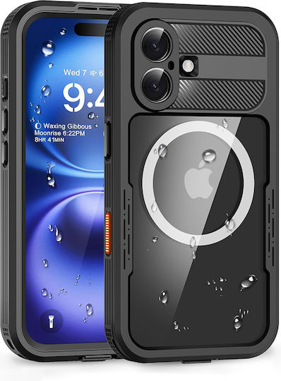 Waterproof Case Apple Iphone 16 Shellbox Carbon Black