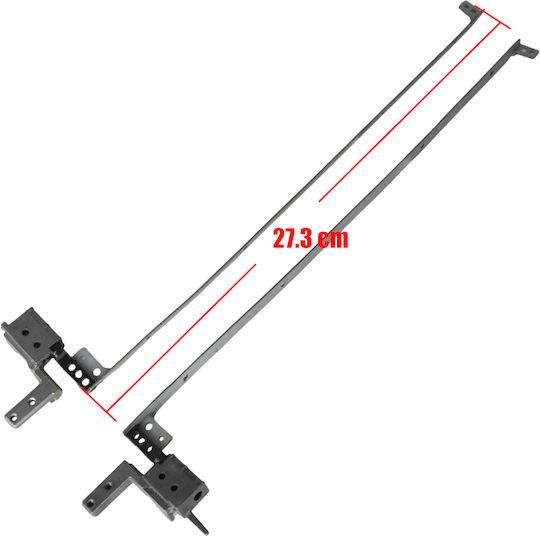 Laptop Hinges Bracket Set Hp Elitebook 8740w 17 6055b0007501 L 6055b0007502 R Left & Right Code 1-hng0968