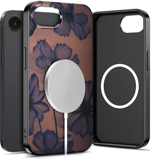 Tech-protect Lamano Magsafe Case Iphone 16e 17e Brown-purple