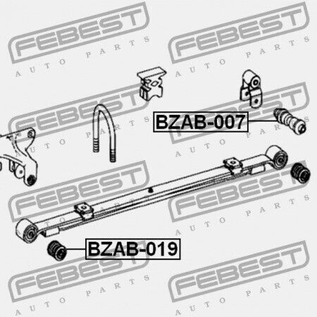 Δακτύλιος Πίσω Ελατηρίου Mercedes Benz Sprinter 906 2005-2013 A6113240350