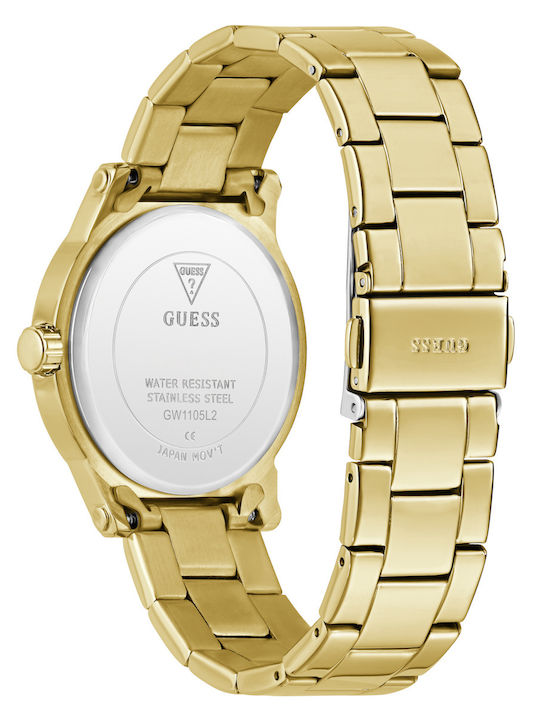 Guess Annette Дамски Часовник 36mm Кварцов с Златна Метална Верижка