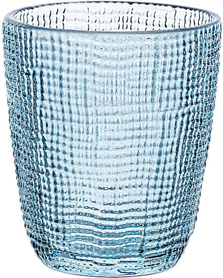 Estia Roche Water Glass from Glass in Blue Colour 310ml