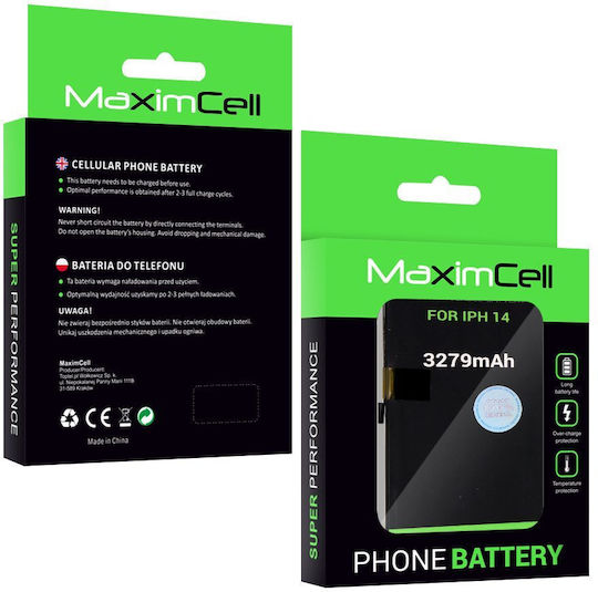 Maximcell Akku Iphone 14 3279mAh Li-Poly