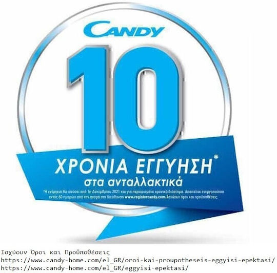 Candy Пералня 14kg с парна технология 1200 обороти Autodose GD214L6-S