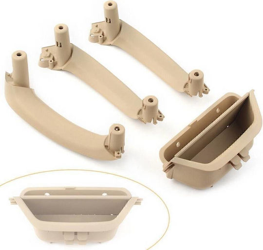 Interior Door Handles Set Bmw X3 F25 X4 F26 Front & Rear Right & Left 4 Pieces Beige