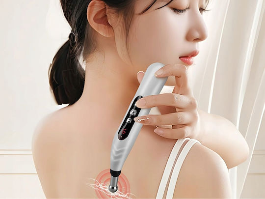 Verk Group Massage Pen for Neck, Head, Back, Legs, Body & Hands Red