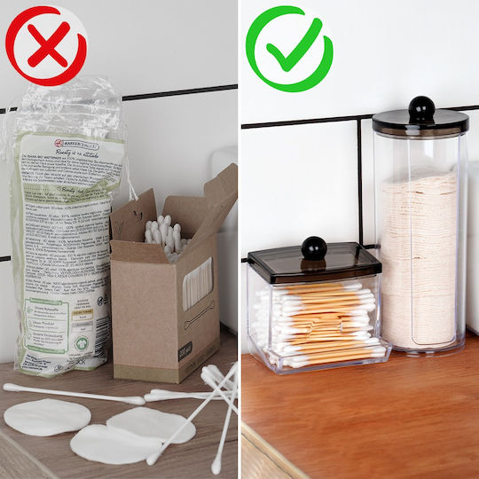 Vilde Organisationsbox Für Kosmetik Transparent 19x7x7cm
