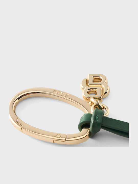 Boss Charm Монограм Златно Зелен