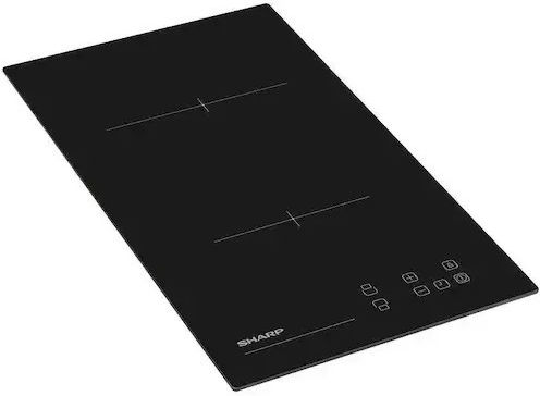 Sharp Domino Keramik Kochfeld Autonom mit Sperrmodus 29x52cm