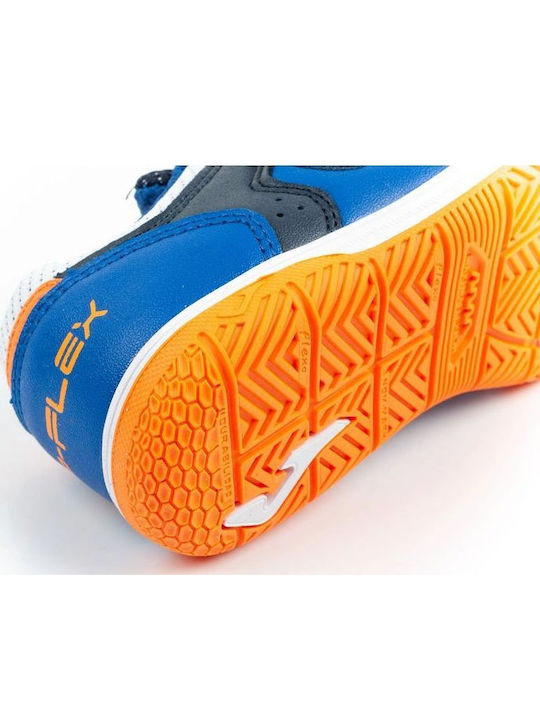 Top Flex Jr IN Kids Indoor Soccer Cleats Blue