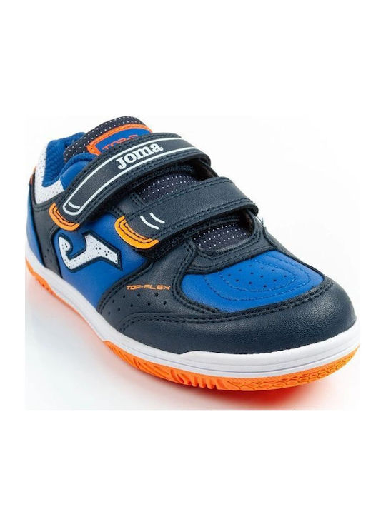 Top Flex Jr IN Kids Indoor Soccer Cleats Blue