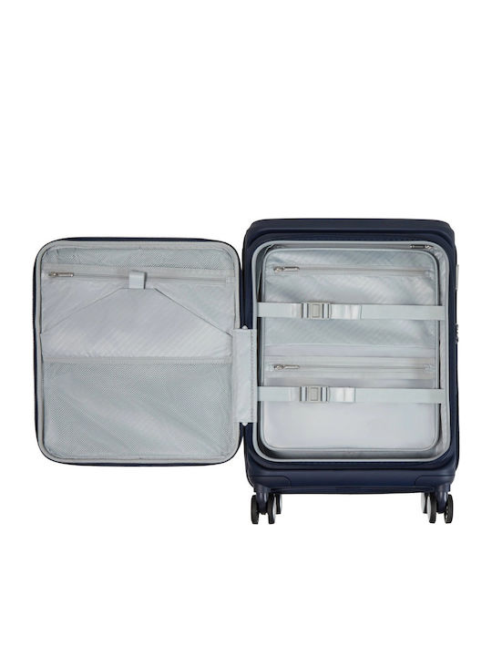 Samsonite Spinner Cabin Hard Blue Suitcase Height 55cm