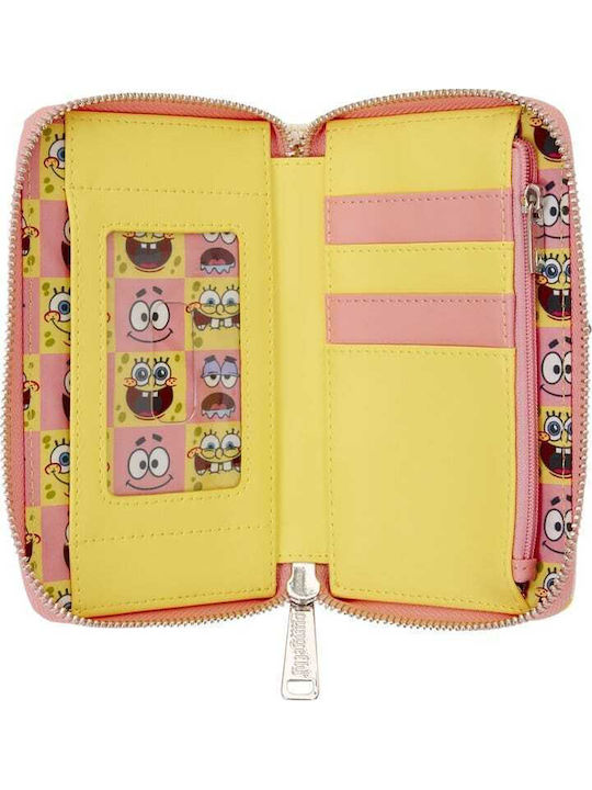 Loungefly Wallet Spongebob Παιδικό Πορτοφόλι Ροζ