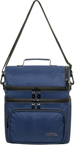 Polo Double Cooler Husă de prânz școlară Neagră
