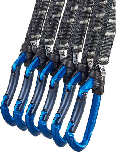 Climbing Technology Quickdraw Lime Satz Nylon 17cm Pro Pack 6 Anthrazit Marineblau Anthrazit Marineblau