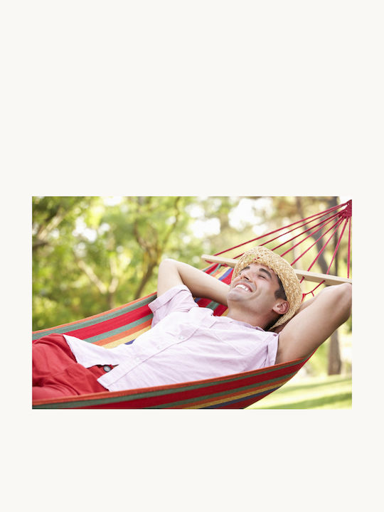 Hammock Αιώρα Υφασμάτινη Πολύχρωμη 200x60εκ. Hammock Αιώρα Υφασμάτινη Πολύχρωμη 200x60εκ.