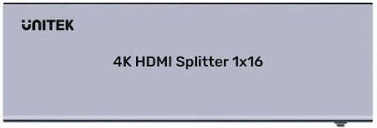 Unitek 4K HDMI сплитер 1 вход 16 изхода 4K@30Hz