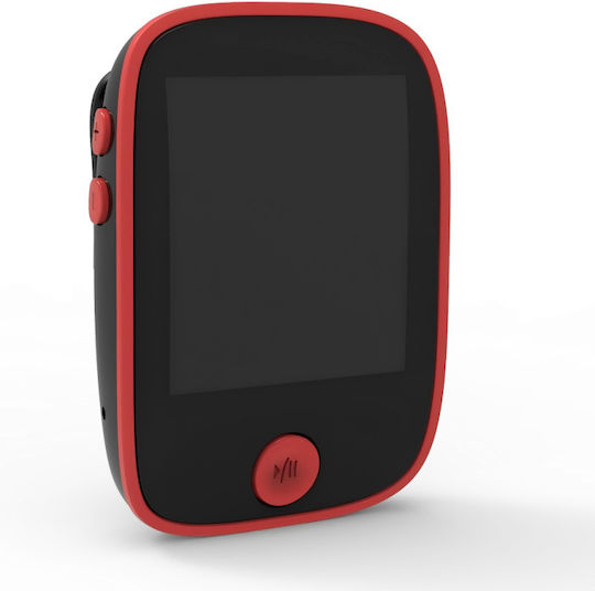 Osio MP3 Плейър (8GB) с TFT Дисплей 1.8" Червен SRM-8080R
