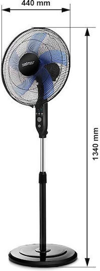 Aecooly Aero Ultra Pedestal Fan Diameter 40cm Black