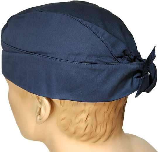 Fabrik Unisex Σκουφάκι Χειρουργείου Navy Μπλε Βαμβακερό