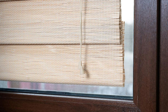 Στόρι Σκίασης Μπαμπού σε Μπεζ Χρώμα Π60xΥ220εκ.
