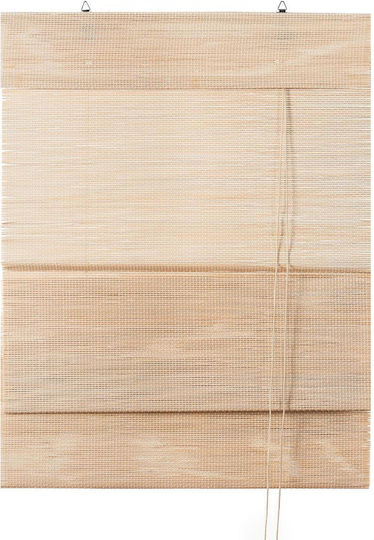 Bambus Jalousie in Beige Farbe P80xH160cm