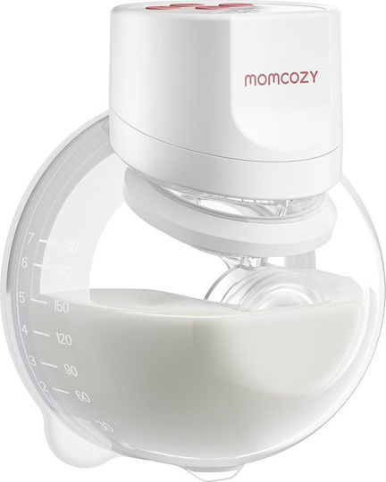 Momcozy S12 Pro+ Electric Single Breast Pump White