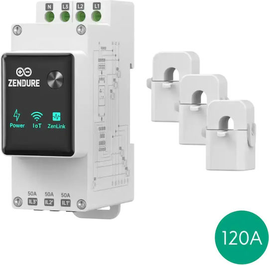 Zendure Digital Elektrische Messgeräte Dreiphasiges