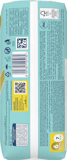 Pampers Tape Diapers Premium Care No. 6 for 13-18kg 38pcs