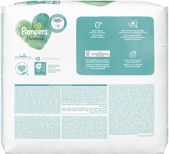 Pampers Tape Diapers Harmonie 1+1 No. 4 for 9-14kg 56pcs