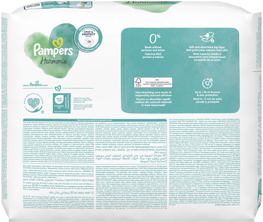 Pampers Πάνες με Αυτοκόλλητο Harmonie No. 3 για 6-10kg 31τμχ