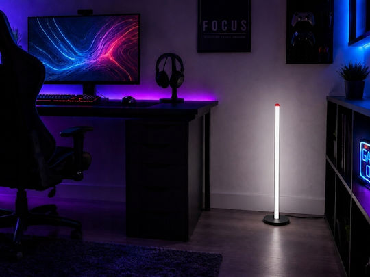 Verk Group LED Φωτιστικό Δαπέδου Υ100xΜ1.5εκ. με Ψυχρό Λευκό Φως Λευκό