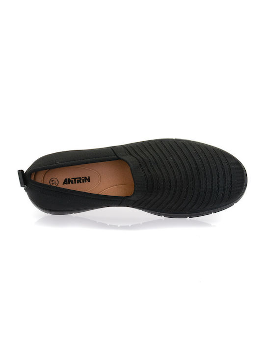 Damen Slip-Ons Schwarze