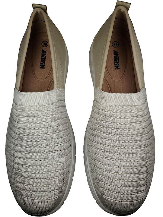 Damen Slip-Ons Beigen