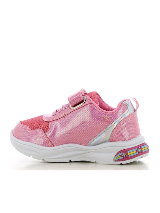 Unicorn Παιδικά Sneakers με Φωτάκια Φούξια