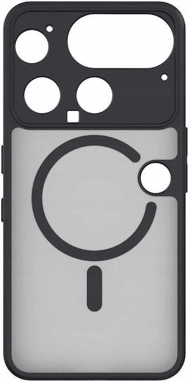 Spacecase Hybrid Mag Rückseite Umschlag Silikon Schwarz (Nothing Phone (3))
