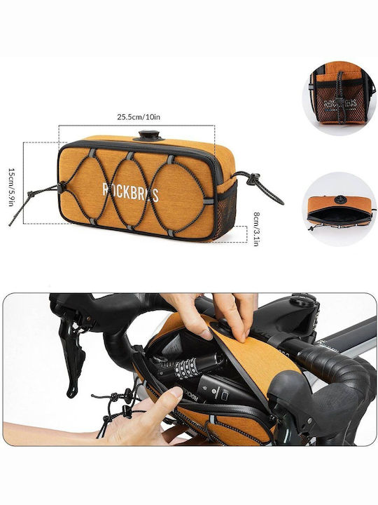 Rockbros Road To Sky Handlebar Bag 1.9lt Orange