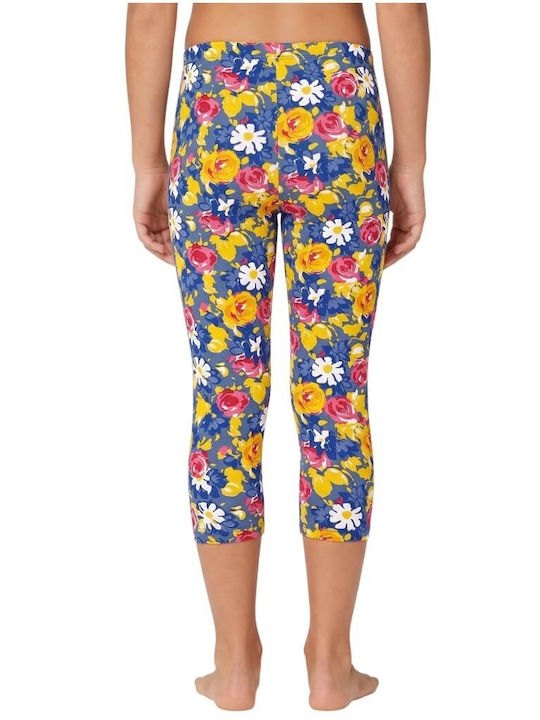 Kinder Leggings Capri Blue