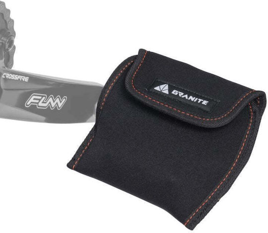 Granite Bicycle Pedal Covers Pita 100x85mm Small Black Gpc1901s-01