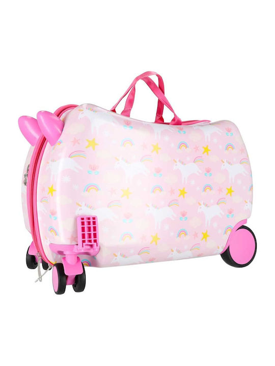 Kinder Handgepäck Hartschalenkoffer Rosa Pink Unicorn