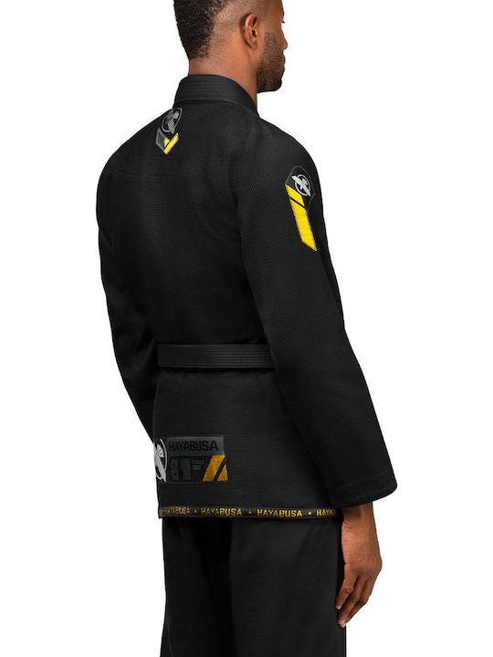 Hayabusa Lightweight Men's Brazilian Jiu Jitsu Black Uniform
