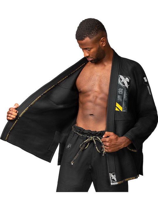 Hayabusa Lightweight Men's Brazilian Jiu Jitsu Black Uniform