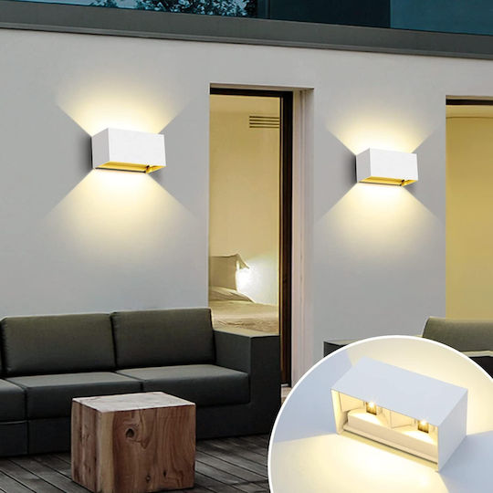 Стенни Външни Осветителни Тела LED IP65 20W с Топло Бяло Светлина