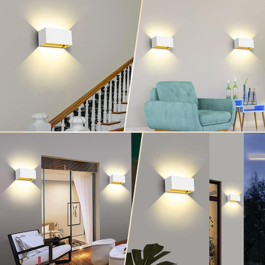 Стенни Външни Осветителни Тела LED IP65 20W с Топло Бяло Светлина