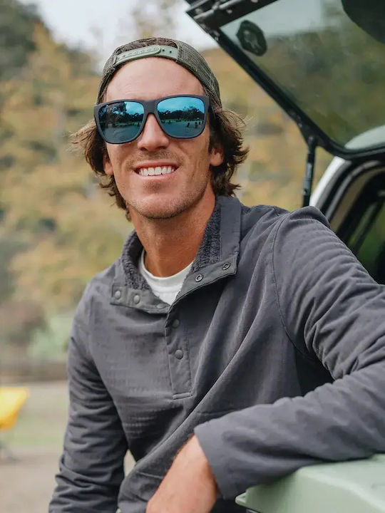 Smith Unisex Sunglasses with Black Frame and Black Lens