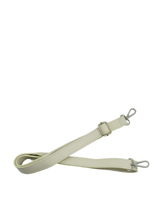 Leather Women's Crossbody Bag Beige