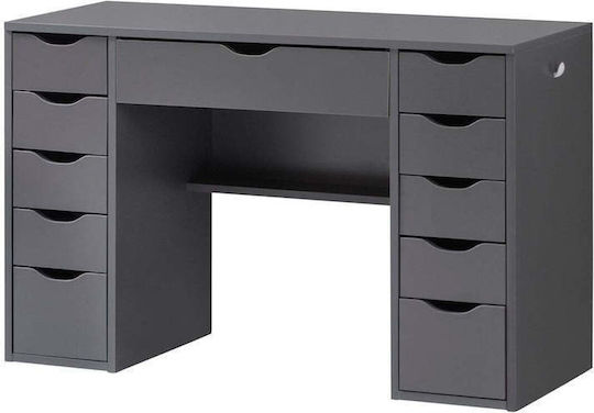 Τουαλέτα Κρεβατοκάμαρας Γκρι 120x46x75εκ.